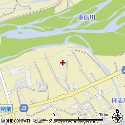 愛媛県東温市下林甲-1034周辺の地図