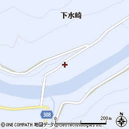 徳島県那賀郡那賀町水崎下水崎2周辺の地図