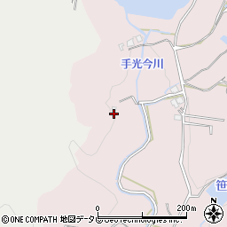 福岡県福津市手光852周辺の地図