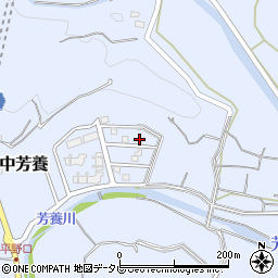 和歌山県田辺市中芳養2124-35周辺の地図