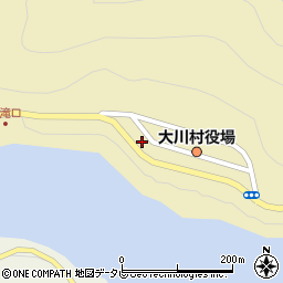 大川郵便局 ＡＴＭ周辺の地図