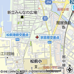愛媛県伊予郡松前町筒井1119周辺の地図