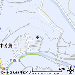 和歌山県田辺市中芳養2124-39周辺の地図