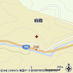 徳島県那賀郡那賀町府殿日浦2周辺の地図
