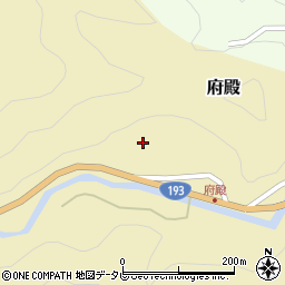 徳島県那賀郡那賀町府殿日浦68周辺の地図