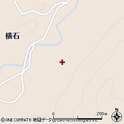 徳島県那賀郡那賀町横石長野28周辺の地図