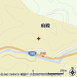徳島県那賀郡那賀町府殿日浦23周辺の地図