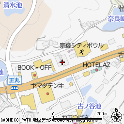 福岡県宗像市王丸770周辺の地図