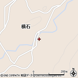 徳島県那賀郡那賀町横石長野46周辺の地図