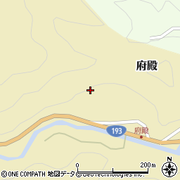 徳島県那賀郡那賀町府殿日浦70周辺の地図