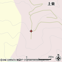 高知県長岡郡大豊町上東240周辺の地図