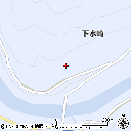 徳島県那賀郡那賀町水崎下水崎9周辺の地図