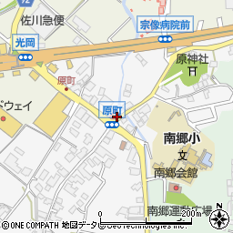 福岡県宗像市原町148-1周辺の地図