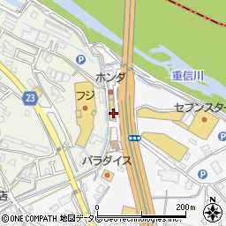 株式会社ホンダプリモ砥部周辺の地図