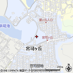福岡県福津市宮司ヶ丘15周辺の地図
