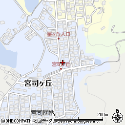 福岡県福津市宮司ヶ丘22-2周辺の地図