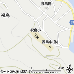 上関町立祝島小学校周辺の地図