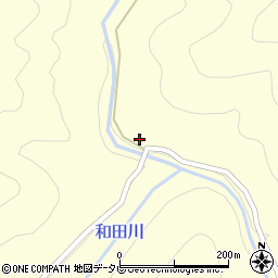 和歌山県田辺市和田619周辺の地図