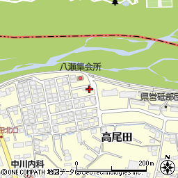砥部団地簡易郵便局周辺の地図