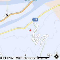高知県長岡郡大豊町穴内2430周辺の地図