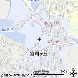 福岡県福津市宮司ヶ丘27周辺の地図