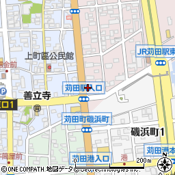 ニッポンレンタカー苅田駅前営業所周辺の地図