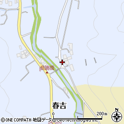 福岡県北九州市小倉南区春吉297周辺の地図