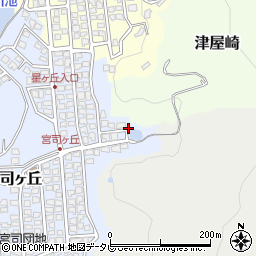 福岡県福津市宮司ヶ丘20周辺の地図