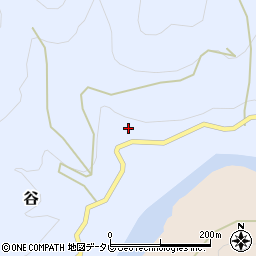 高知県長岡郡大豊町谷282周辺の地図