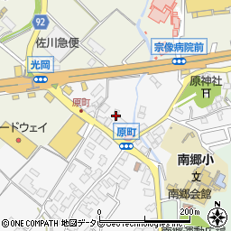福岡県宗像市原町147周辺の地図