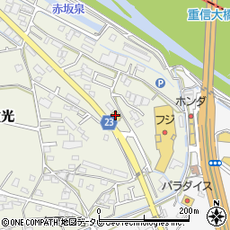 石田クリーニング　新砥部店周辺の地図