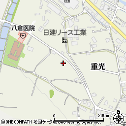 愛媛県伊予郡砥部町重光323周辺の地図