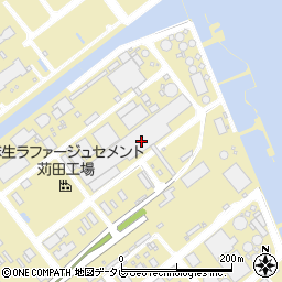 麻生セメント株式会社　苅田工場総務課周辺の地図