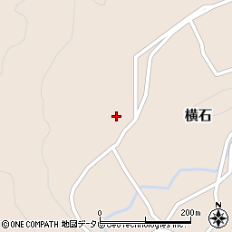 徳島県那賀郡那賀町横石上傍示周辺の地図