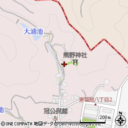 福岡県福津市手光69周辺の地図