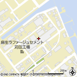 株式会社上組　門司支店苅田出張所周辺の地図