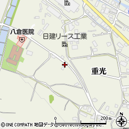 愛媛県伊予郡砥部町重光324-1周辺の地図