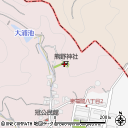 福岡県福津市手光71周辺の地図