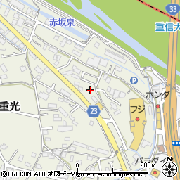 愛媛県伊予郡砥部町重光174周辺の地図