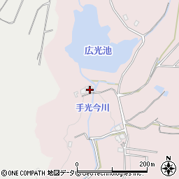 福岡県福津市手光717周辺の地図