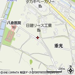愛媛県伊予郡砥部町重光76周辺の地図