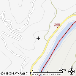 高知県吾川郡いの町高薮59周辺の地図