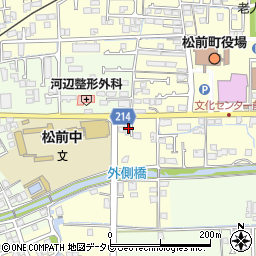 愛媛県伊予郡松前町筒井966周辺の地図
