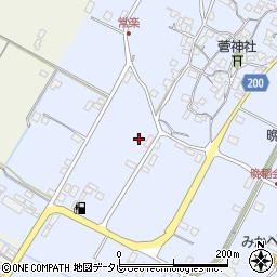 和歌山県日高郡みなべ町晩稲164周辺の地図