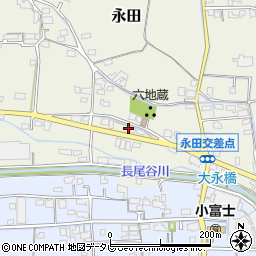 愛媛県伊予郡松前町永田306周辺の地図
