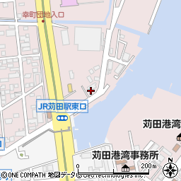 有限会社トヨトミ運輸　苅田事業所周辺の地図