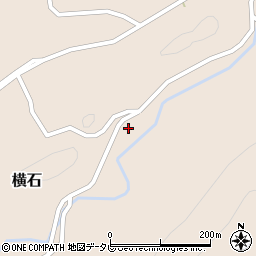 徳島県那賀郡那賀町横石東浦18周辺の地図