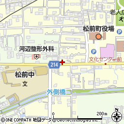 愛媛県伊予郡松前町筒井964-2周辺の地図
