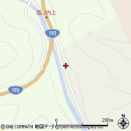徳島県那賀郡那賀町丈ヶ谷木下10周辺の地図