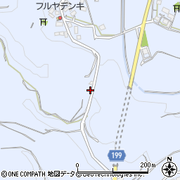 和歌山県田辺市中芳養2233周辺の地図